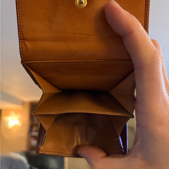 Authentic Vintage Celine Macadam Triomphe Bifold Wallet – Brown - Picture 6 of 9